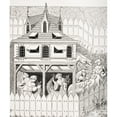 thumbnail image 1 of Posterazzi DPI1857842LARGE Kennel In Which Dogs Should Live & How They Should Be Kept 19th Century Reproduction of 15th Century Miniature Poster Print, Large - 26 x 32, 1 of 3