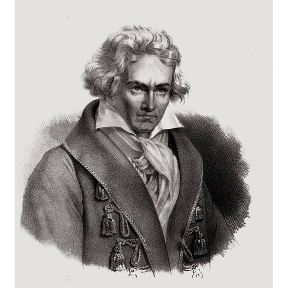 Posterazzi DPI1858447 Ludwig Von Beethoven. Baptized On December 17 1770- 1827 German Composerand Poster Print, 14 x 16