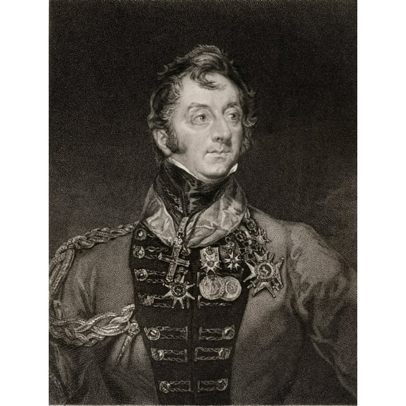 Posterazzi DPI1858460 Sir Charles William Doyle 1770-1842 Irish General. Engraved by Meyer After Poster Print, 13 x 17