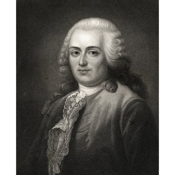 Posterazzi DPI1858486 Anne Robert Jacques Turgot Baron De LAuline, 1727-1781 French Economist From The Book -Gallery of Portraits Published London 1833 Poster Print, 13 x 16