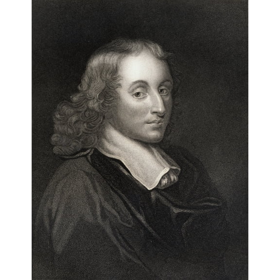 Posterazzi DPI1858496 Blaise Pascal 1623-1662 French Mathematician Physicist Religious Philosopher Poster Print, 13 x 17