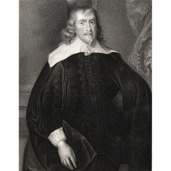 Posterazzi DPI1858561LARGE Francis Russell 4th Earl of Bedford 1593-1641 English Nobleman From The Book Lodge S British Portraits Published London Poster Print, Large - 26 x 34