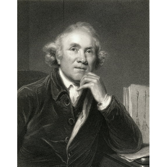Posterazzi DPI1858635 John Hunter 1728-1793 British Surgeon Founder of Pathological Anatomy In England From The Book -Gallery of Portraits Poster Print, 13 x 17