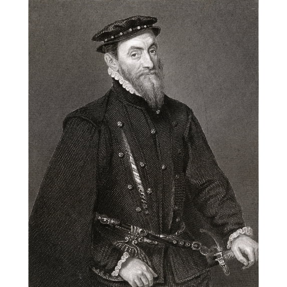 Posterazzi DPI1858847LARGE Sir Thomas Gresham 151819-1579 English Merchant Financier & Founder Poster Print, Large - 26 x 34