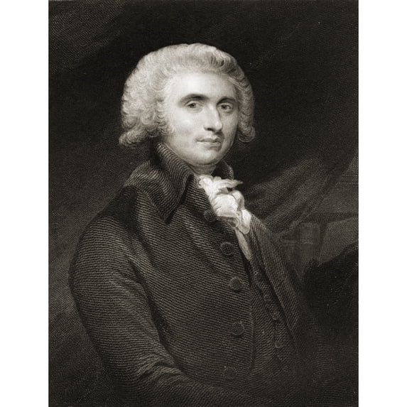 Posterazzi DPI1858863 Thomas Erskine 1st Baron Erskine of Restormel 1750-1823 British Whig Lawyer From The Book -Gallery of Portraits Published London 1833 Poster Print, 13 x 17