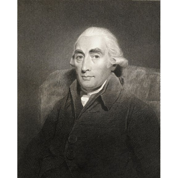 Posterazzi DPI1858915LARGE Joseph Black 1728-1799 British Chemist & Physicist From The Book Gallery of Portraits Published London 1833 Poster Print, Large - 26 x 34
