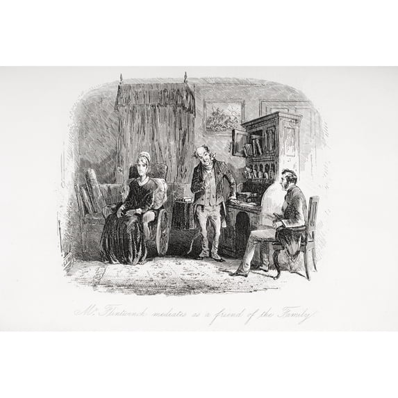 Posterazzi DPI1860198 From the Charles Dickens Novel Little Dorrit. Poster Print, 18 x 12