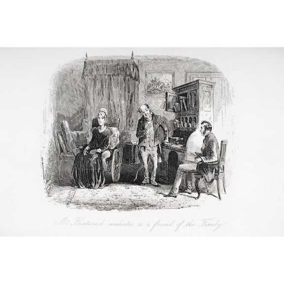 Posterazzi DPI1860198LARGE From the Charles Dickens Novel Little Dorrit. Poster Print, 36 x 24