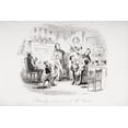 thumbnail image 1 of Posterazzi DPI1860212LARGE Friendly Behaviour of Mr. Bucket. Illustration by Phiz Hablot Knight Browne Poster Print, 36 x 24, 1 of 4