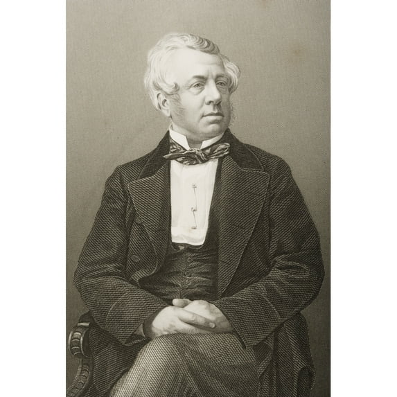 Posterazzi DPI1860412 George William Frederick Howard 7th. Earl of Carlisle 1802-1864. British Poster Print, 12 x 18