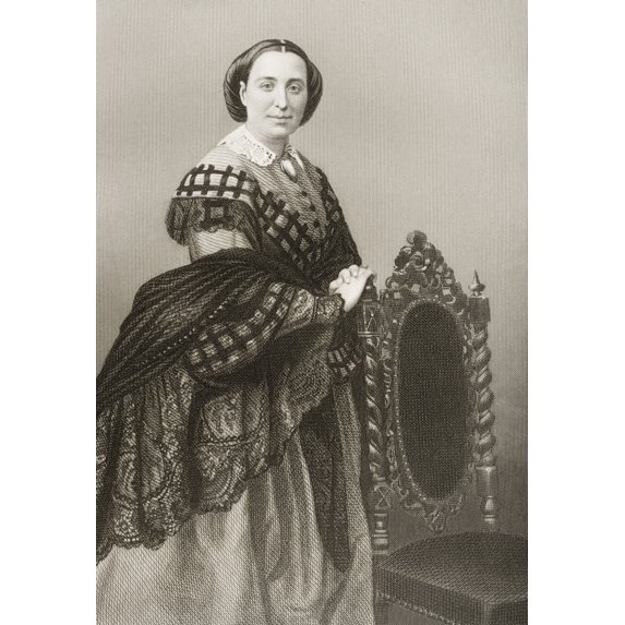 Posterazzi DPI1860486LARGE Madame Rosina Penco 1823-1894. Italian Soprano. Engraved by D. J. Pound From A Poster Print, 24 x 36