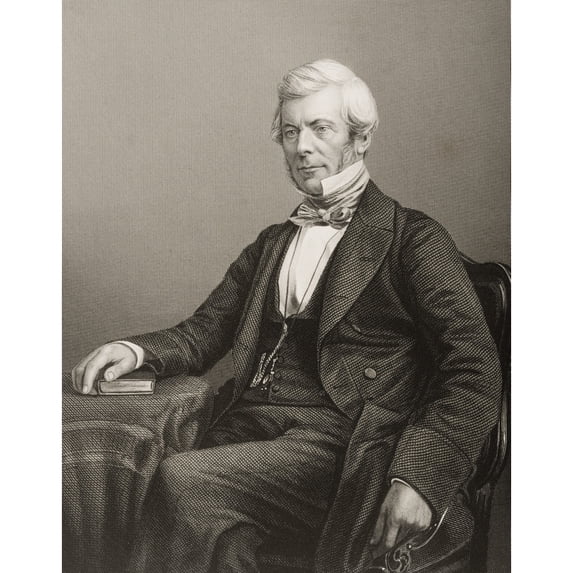 Posterazzi DPI1860523 William Chambers 1800-1883. Scottish Publisher & Author. Engraved by Poster Print, 12 x 16