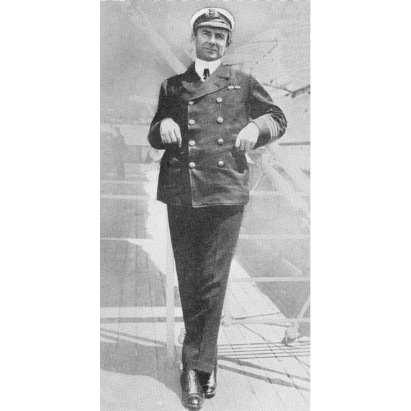 Posterazzi DPI1860706 Captain Sir Arthur Henry Rostron Kbe Rd Rnr 1869 to 1940 Captain of Rms Carpathia of the Cunard Line When It Rescued Sur Poster Print, 10 x 20
