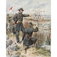 thumbnail image 1 of Posterazzi DPI1860805LARGE General Sherman At Kenesaw Mountain During the Battle of Allatoona Pass October 4 1864. Artist H. A. Ogden Poster Print, 24 x 32, 1 of 3