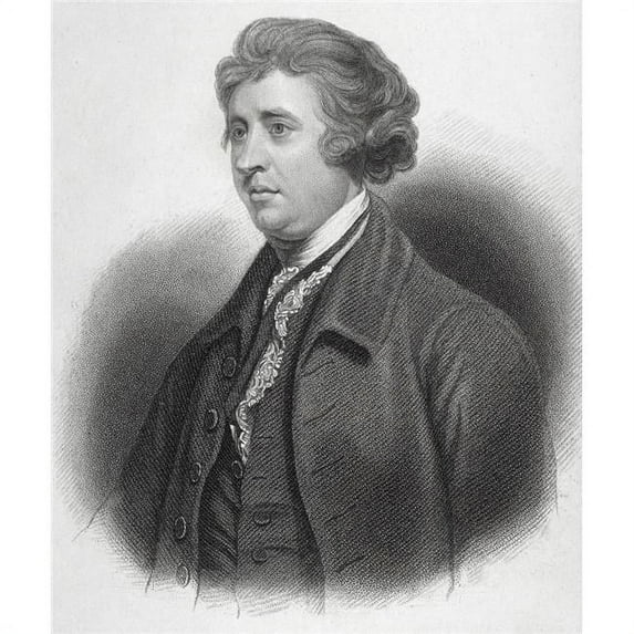 Posterazzi DPI1860839 Edmund Burke 1729 to 1797 Anglo Irish Philosopher Author & Statesman Poster Print, 13 x 15