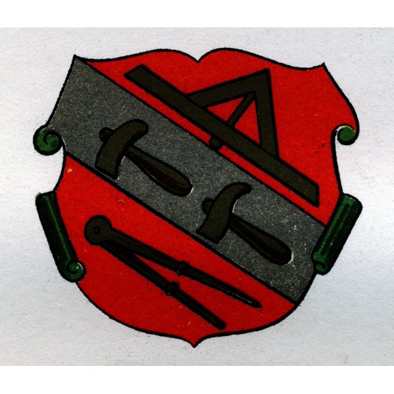 Posterazzi DPI1861703 Stone Masons of Strasburg From Seal Circa 1725 From the Book the History of Freemasonry Volume II Published by Thomas C Poster Print, 15 x 13