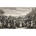 thumbnail image 1 of Posterazzi DPI1862169LARGE Industry & Idleness the Idle Prentice Executed At Tyburn From the Original Design by Hogarth From the Works of Hogarth Poster Print, 36 x 22, 1 of 3