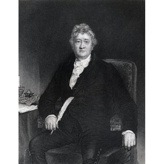 Posterazzi DPI1862284 Thomas Clarkson 1760 to 1846 English Abolitionist Engraved by J Cochran After S Lane From the Book the National Portrait Poster Print, 12 x 16
