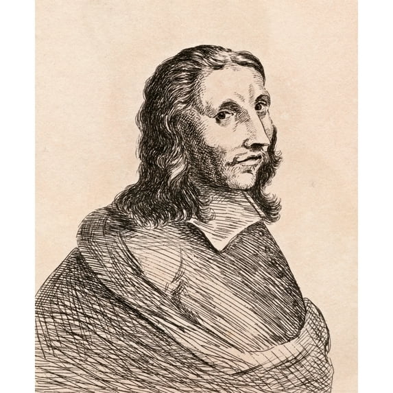 Posterazzi DPI1862342LARGE Allart Van Everdingen 1621-1675 Dutch Painter & Printmaker From 75 Portraits of Celebrated Painters From Authentic Ori Poster Print, 26 x 32