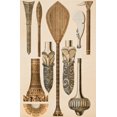 thumbnail image 1 of Posterazzi DPI1862484LARGE Savage Tribes No 3 Plate Iii From the Grammar of Ornament by Owen Jones Published by Day & Son London 1865 Poster Print, 24 x 36, 1 of 4