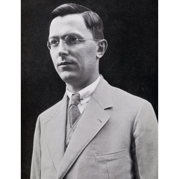 Posterazzi DPI1862757 Machgielis Euwe 1901 1981 Also Called Max Dutch Chess Grandmaster Mathematician Poster Print, 13 x 16