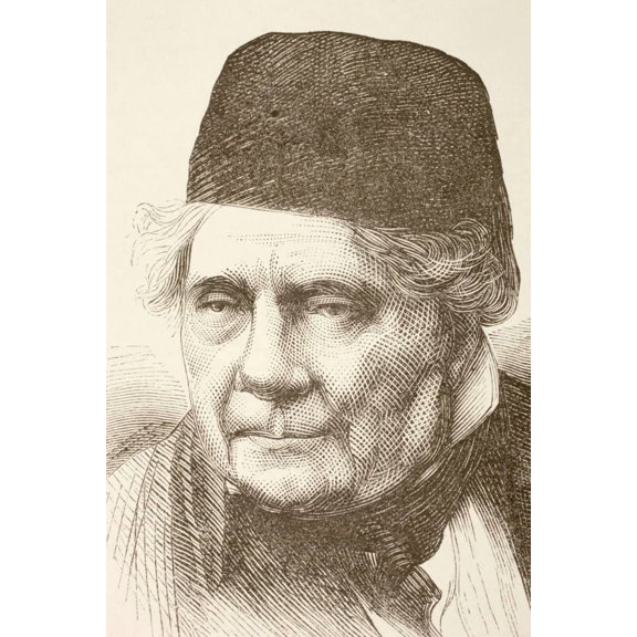 Posterazzi DPI1872527LARGE Jacques Babinet, 1794 to 1872 French Physicist, Mathematician, & Astronomer From A 19th Century Illustration Poster Print, 22 x 34 - Large