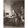 thumbnail image 1 of Posterazzi DPI1872539LARGE The Duke of Wellington Writing His Despatches. After A Sketch By Sir David Wilkie. Engraved By W. Greatbach Poster Print, 24 x 32 - Large, 1 of 3