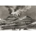 thumbnail image 1 of Posterazzi DPI1872698 Fire At The Monastery of Montearagon, Quicena, Huesca, Spain In 1835 From The Book Los Frailes Y Sus Conventos Published 1854 Poster Print, 17 x 12, 1 of 4