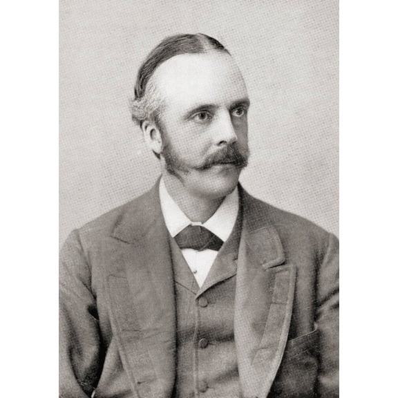 Posterazzi DPI1872769 Arthur James Balfour 1st Earl of Balfour 1848 to 1930 British Conservative Poster Print, 12 x 17