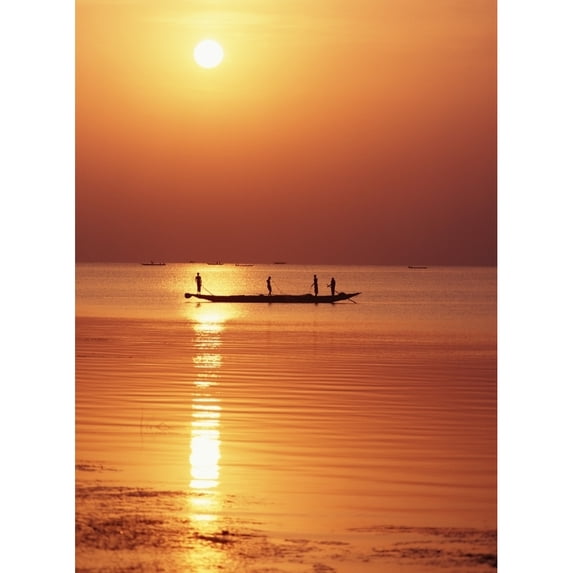 Posterazzi DPI1886621 Lake Chilka At Sunrise Poster Print, 12 x 16