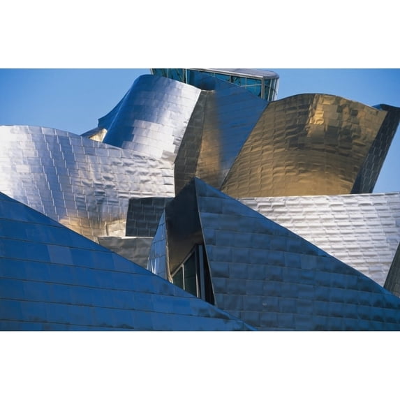 Posterazzi DPI1889302LARGE Guggenheim Museum Exterior Poster Print, 38 x 24 - Large