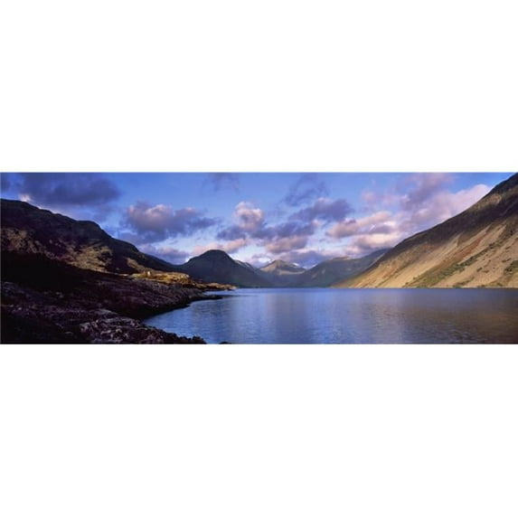 Posterazzi DPI1889699 View of Wastewater, Located In The Lake District National Park Poster Print, 37 x 12
