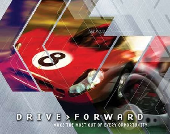 Posterazzi DRIVE FORWARD Canvas Art - Eric Yang (22 x 28)