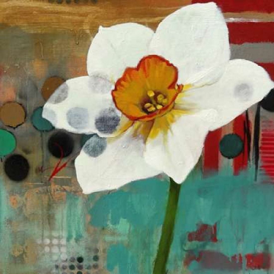 Posterazzi Daffodil Mannerisms Canvas Art - Jennifer Rasmusson (24 x 24)