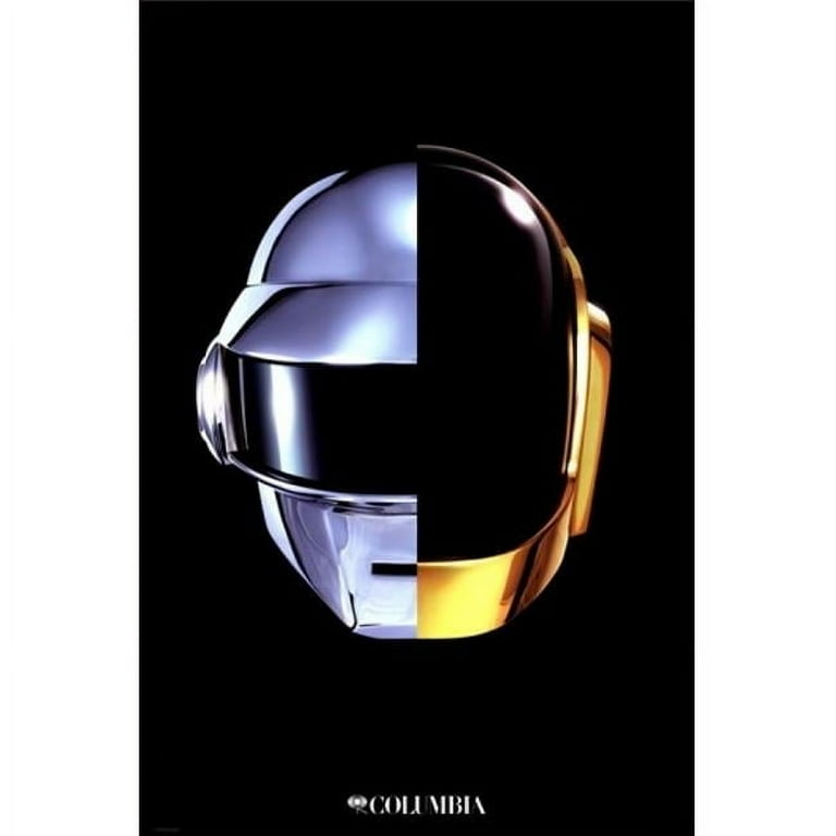 Posterazzi PZZPSPPSA009639 Daft Punk - Helmet Poster Print