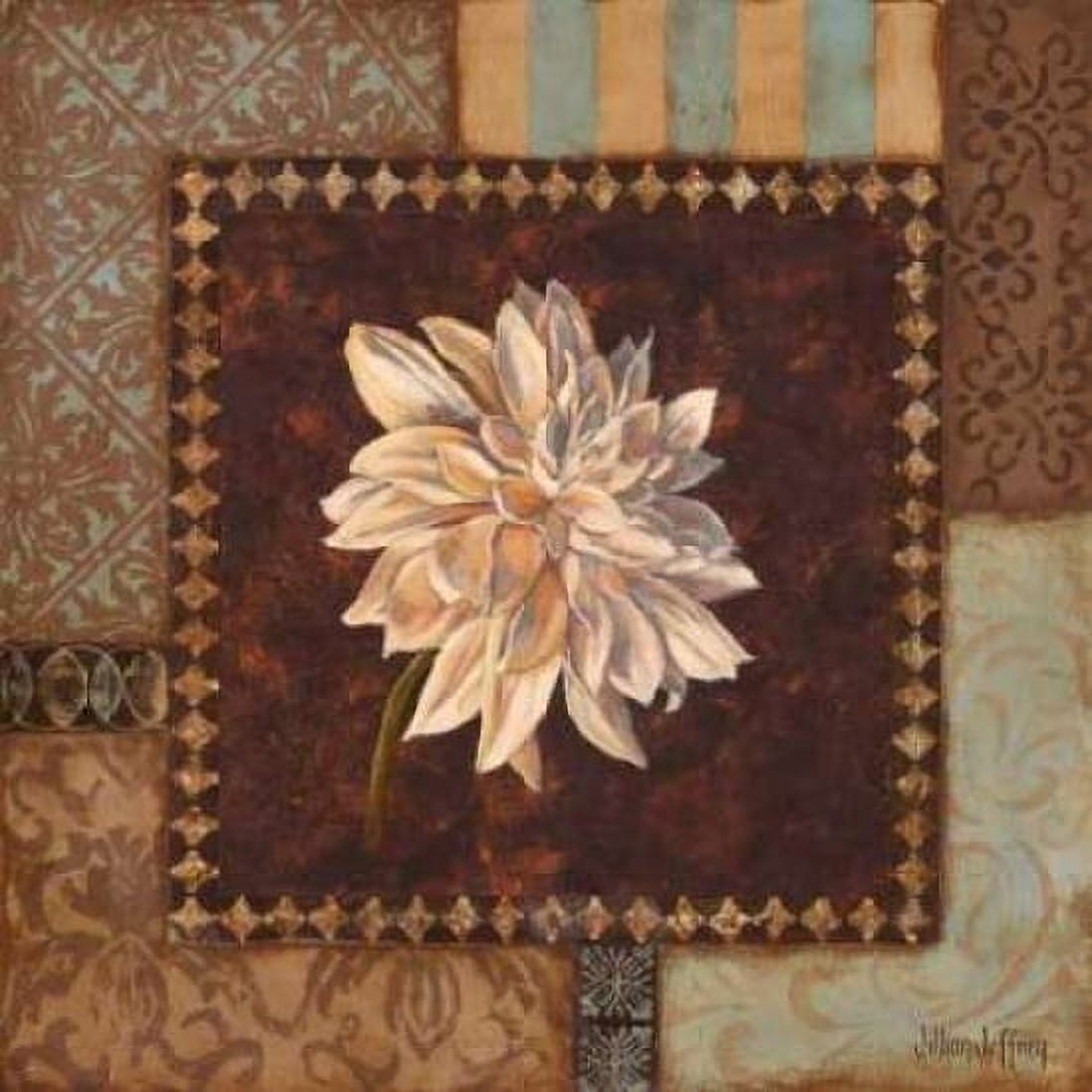 Posterazzi Dahlia I Canvas Art - Jillian Jeffrey (24 x 24)
