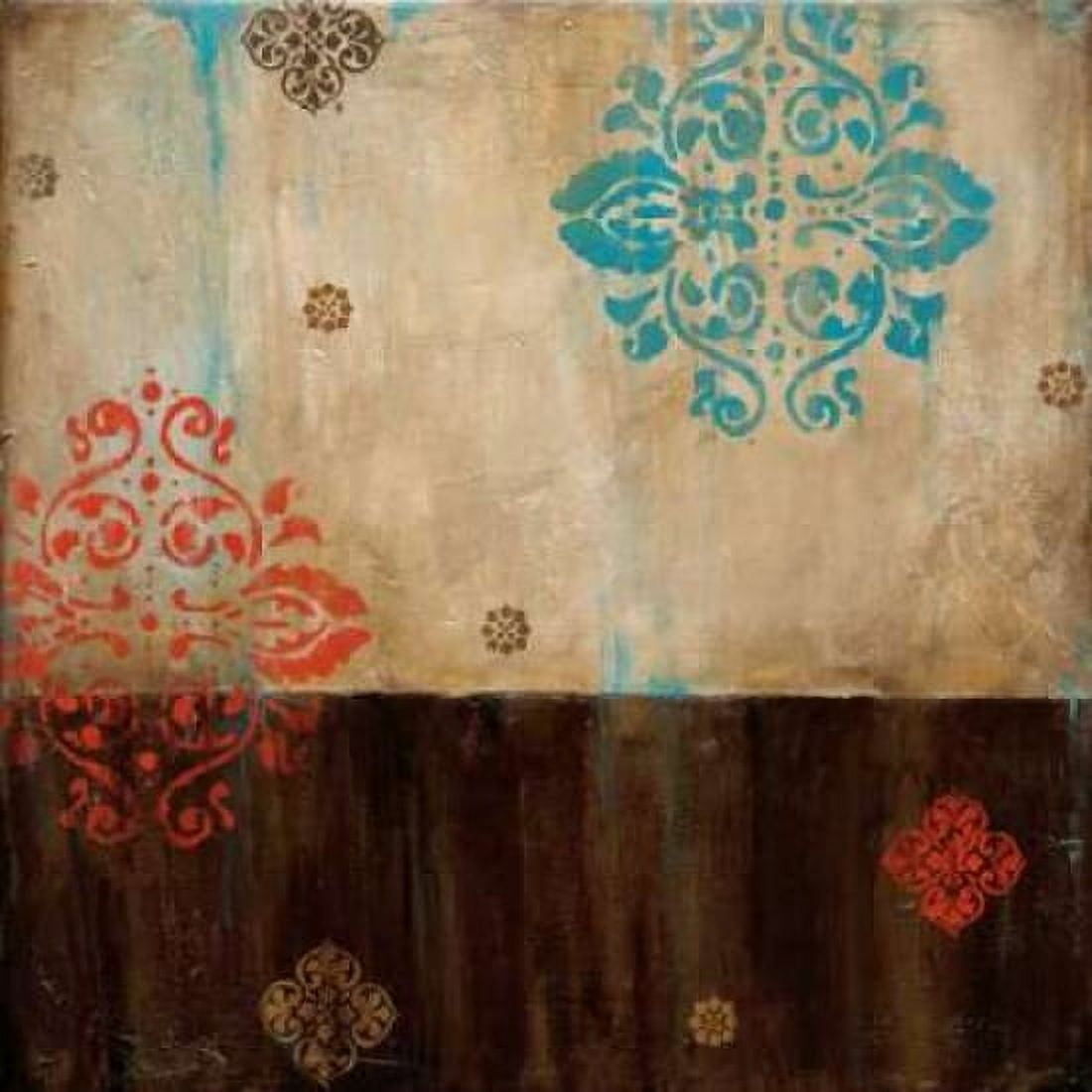 Posterazzi Damask Patterns I Canvas Art - Wani Pasion (24 x 24)