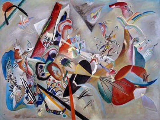Posterazzi Dans le gris Canvas Art - Wassily Kandinsky (22 x 28)