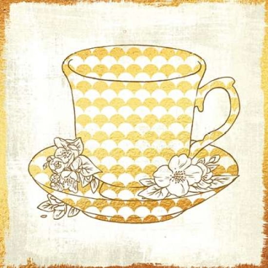 Posterazzi Darjeeling White Tea Canvas Art - Cleonique Hilsaca (24 x 24)