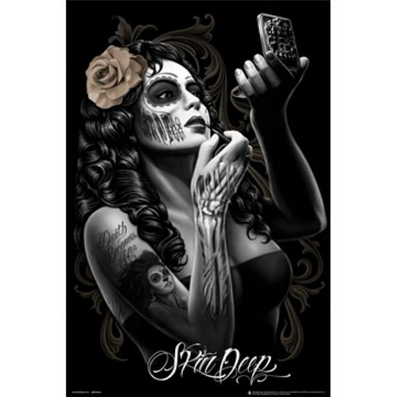 Posterazzi SCO3231 David Gonzales Art - Skin Deep Poster Print - 24 x 36 in.