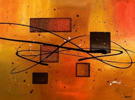 Posterazzi Deco Contemporaine Canvas Art - Carmen Guedez (22 x 28)