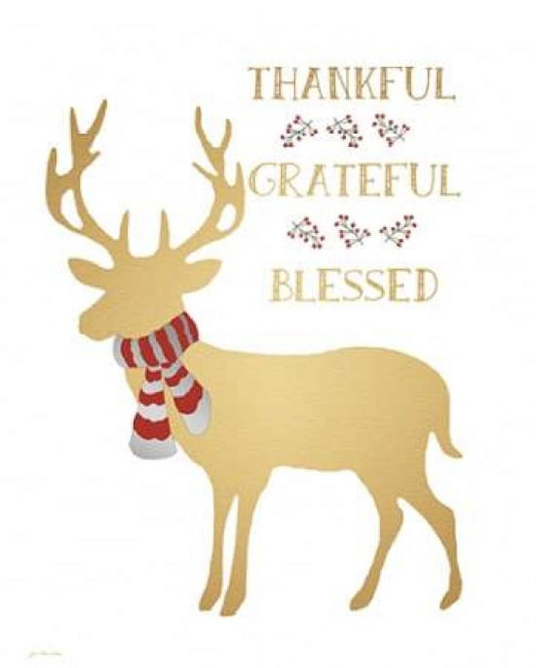Posterazzi Deerly Blessed Canvas Art - Jo Moulton (24 x 30)