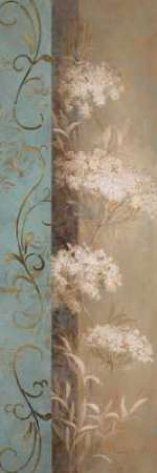Posterazzi Delicate Beauty in Blue III Canvas Art - Lanie Loreth (12 x 36)