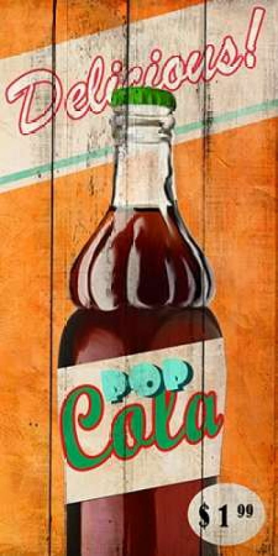 Posterazzi Delicious Canvas Art - Skip Teller (24 x 48)