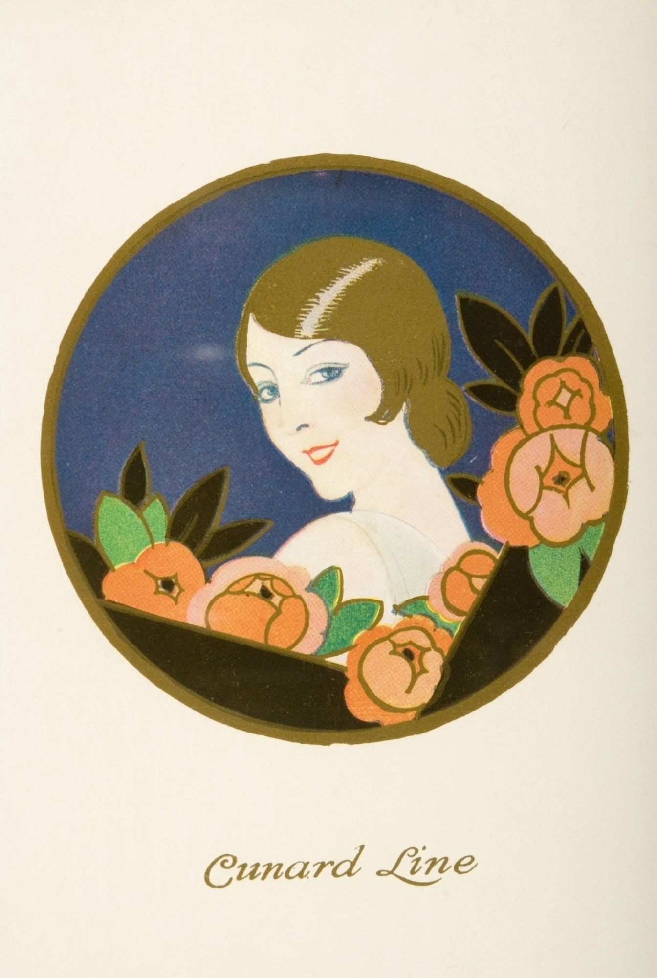 Posterazzi Dinner MenuCunard Line RMSCaronia Friday December 21 1928 Canvas Art - Ken Welsh Design Pics (22 x 34)