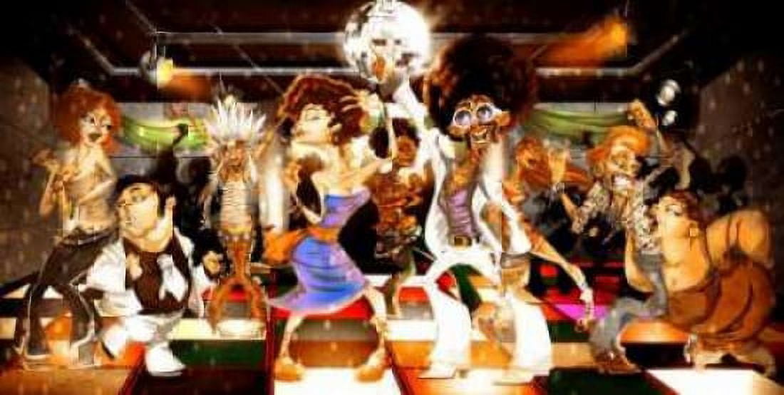 Posterazzi Disco Club -1 Canvas Art - A - Perez Alvez (24 x 48)