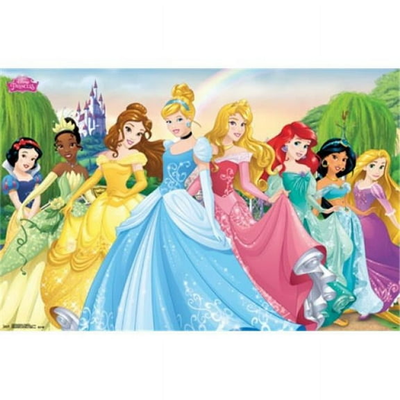 Posterazzi Disney Princess - Group 2015 Poster Print - 24 x 36 in.