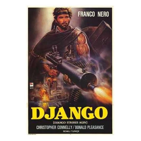 Posterazzi Django Strikes Again Movie Poster - 11 x 17 in.