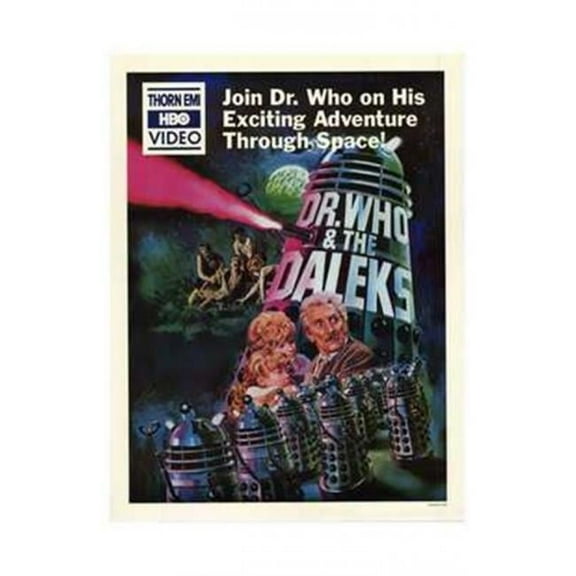 Posterazzi Doctor Who & the Daleks Movie Poster - 11 x 17 in.