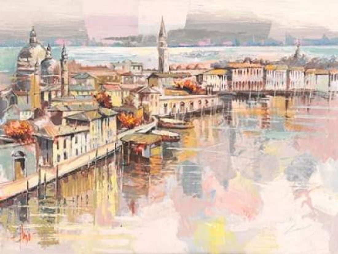 Posterazzi Dolce Venezia Canvas Art - Luigi Florio (22 x 28)